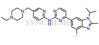 Abemaciclib Desfluoro Pyrimidine Imidazole Impurity