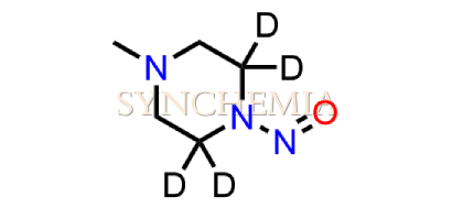 1-methyl-4-nitrosopiperazine-3,3,5,5-d4