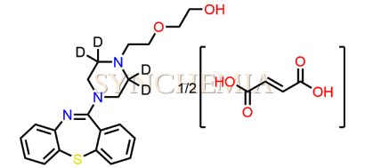 Quetiapine D4 Hemifumarate