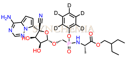 Remdesivir R-P isomer D5