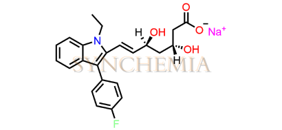 Fluvastatin EP Impurity C Sodium salt
