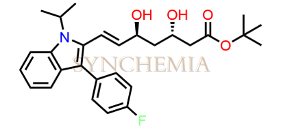 (3S,5S,6E)-O-tert-Butyl Fluvastatin
