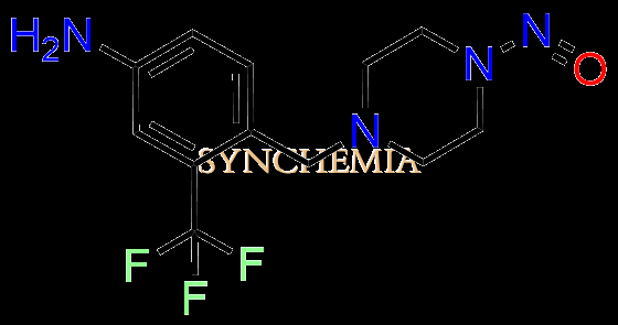 N-Nitroso N-Desmethyl Ponatinib Amine impurity