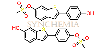 Raloxifene Impurity 35 (Mixture of 32 & 33)
