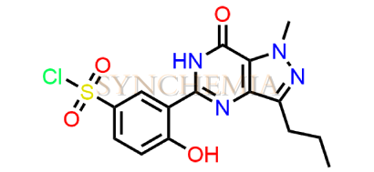 Demethylpiperazinyl Desethyl Sildenafil Sulfonyl Chloride