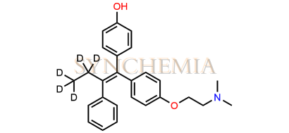 (Z)-4-Hydroxy Tamoxifen-D5
